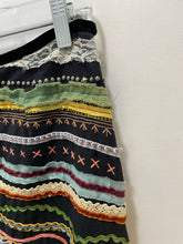 Load image into Gallery viewer, Double D Ranch multi color trim design Gently worn Skirt, Size 8
