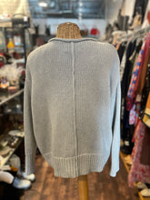 Load image into Gallery viewer, la ligne light grey Cotton knit Sweater
