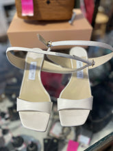 Load image into Gallery viewer, Jimmy Choo Ivory Leather Sandal, Size 38
