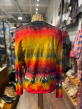 Load image into Gallery viewer, GABRIELA HEARST rainbow Cashmere Tie Dye Longsleeve Sweater, Size S/M
