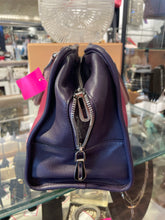 Load image into Gallery viewer, LOEWE Purple &amp; Red Leather Colorblock Handbag
