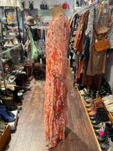 Load image into Gallery viewer, Johnny Was Coral silk &amp; polyester Floral w/ slip Dress, Size M
