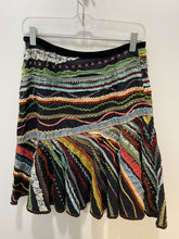 Load image into Gallery viewer, Double D Ranch multi color trim design Gently worn Skirt, Size 8
