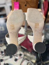 Load image into Gallery viewer, Jimmy Choo Ivory Leather Sandal, Size 38
