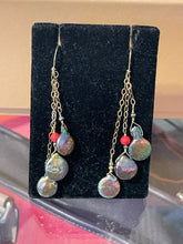 Load image into Gallery viewer, Artisan Gold Filled Coin pearl Earrings
