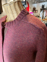 Load image into Gallery viewer, SOEUR Maroon Wool Blend Button Up Sweater, Size 36
