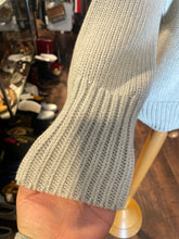 Load image into Gallery viewer, la ligne light grey Cotton knit Sweater
