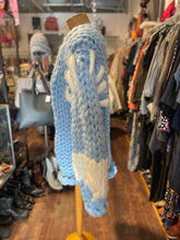 Load image into Gallery viewer, Hope Macaulay Light Blue Corriedale Wool knit Cardigan
