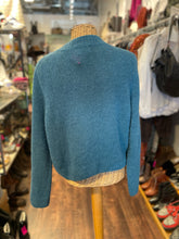 Load image into Gallery viewer, Nation LTD Blue Baby Alpaca knit button Cardigan, Size L
