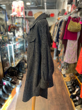 Load image into Gallery viewer, ISABEL MARANT Grey wool &amp; cotton Button Up Coat
