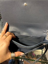 Load image into Gallery viewer, Coach Blue Denim Studded Crossbody/AdjustablePurse, ASIS-faint spot
