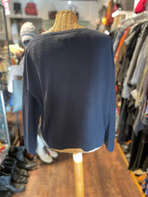 Load image into Gallery viewer, Nili Lotan Navy Cashmere Gently worn Sweater
