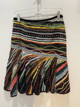 Load image into Gallery viewer, Double D Ranch multi color trim design Gently worn Skirt, Size 8
